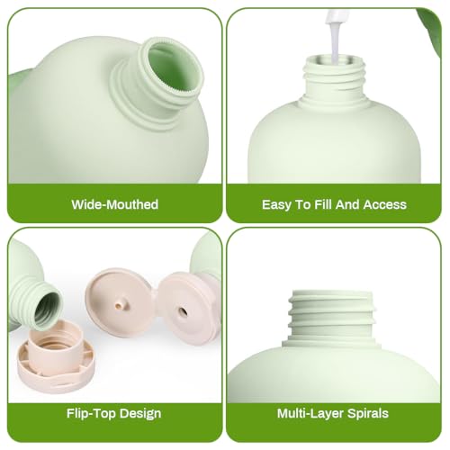 MAYCREATE® 100ml Travel Bottle Kit for Toiletries 9PCS Soft PE Leakproof Empty Squeeze Dispenser for Shampoo Body Lotion With Storage Pouch MAYCREATE® 100ml Travel Bottle Kit for Toiletries 9PCS Soft PE Leakproof Empty Squeeze Dispenser for Shampoo Body Lotion With Storage Pouch